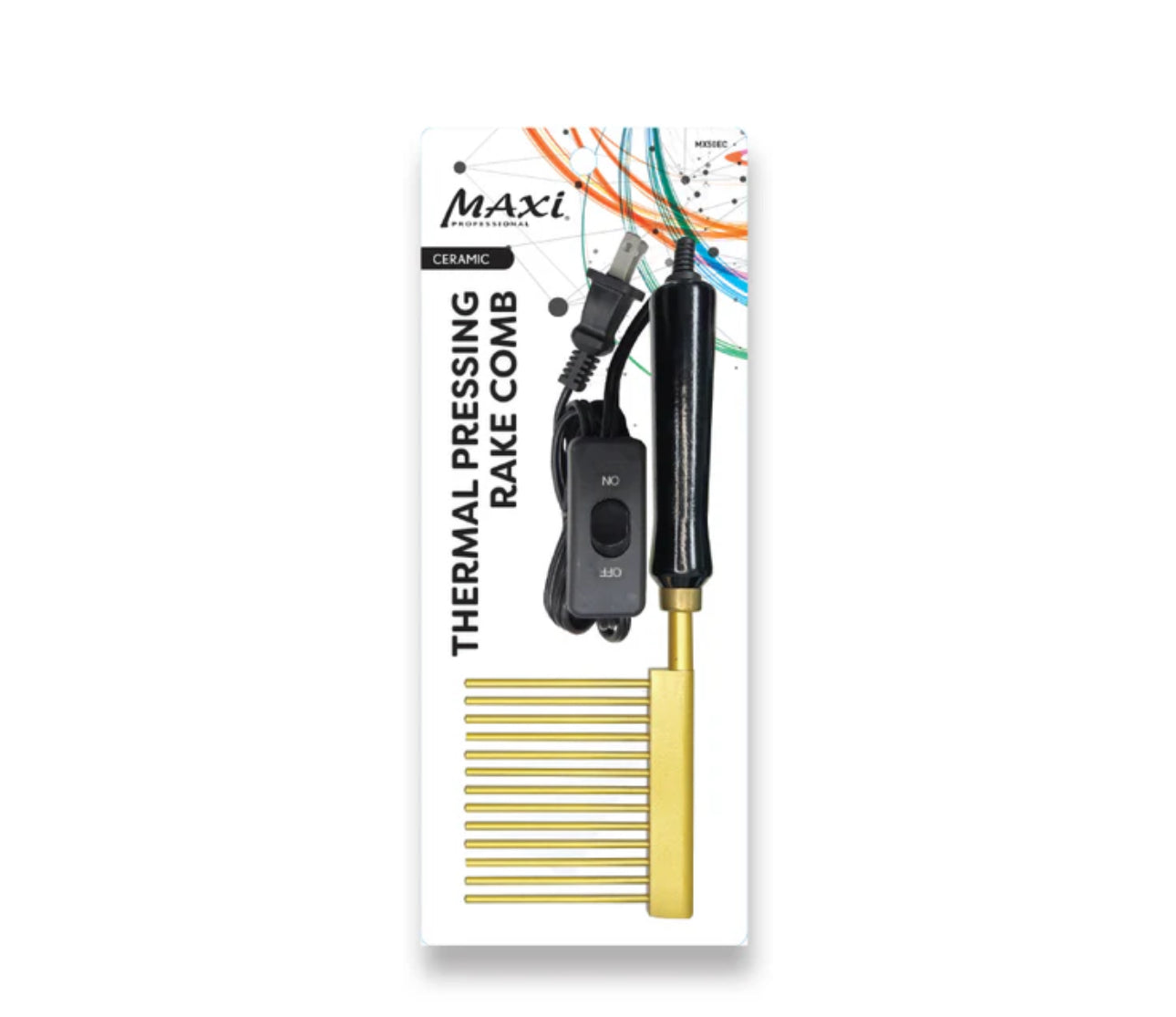 Maxi Professional Thermal Pressing Rake Comb