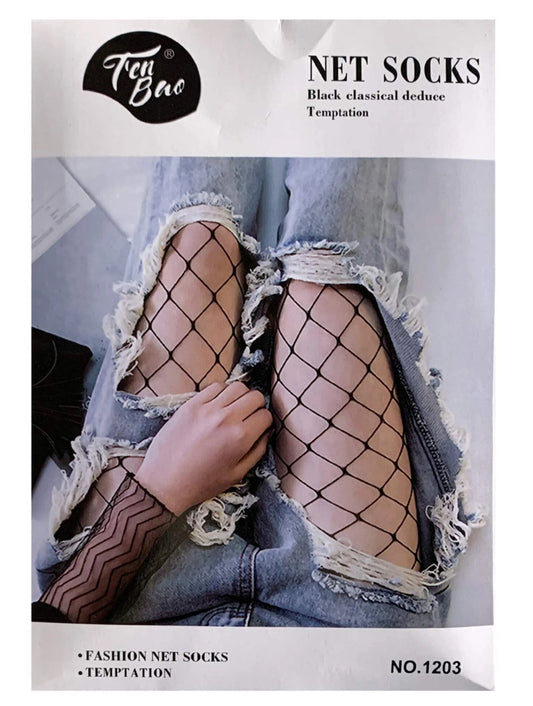 Fen Bao Fashion Net Socks